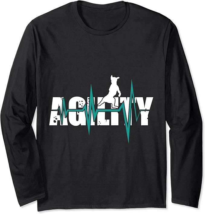 Agility dogs Agility Long Sleeve TShirt Amazon.co.uk Fashion